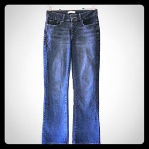 Lee Riders No Gap Waist Boot Cut Jeas Size 8P (A2)